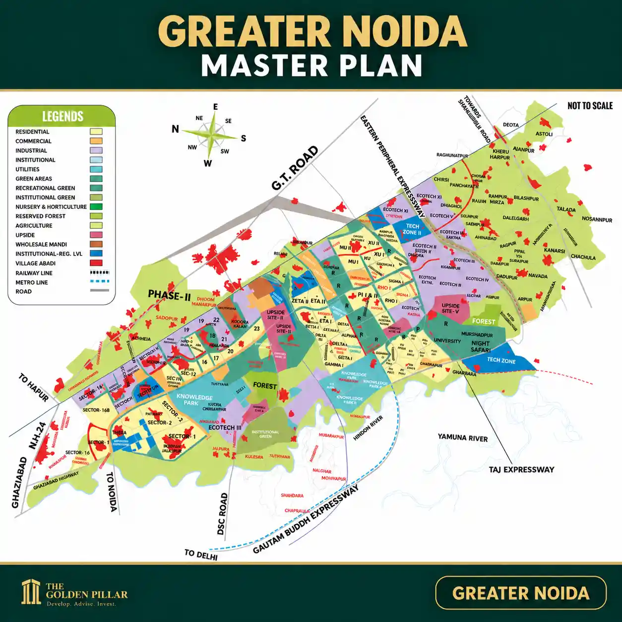 gr noida map