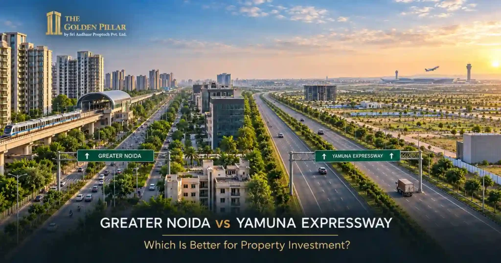 Greater Noida vs Yamuna Expressway property investment comparison